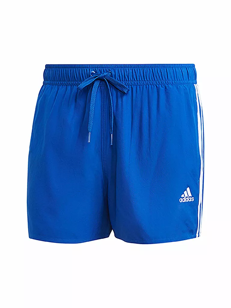 ADIDAS Herren Badeshort Classic 3 Streifen blau